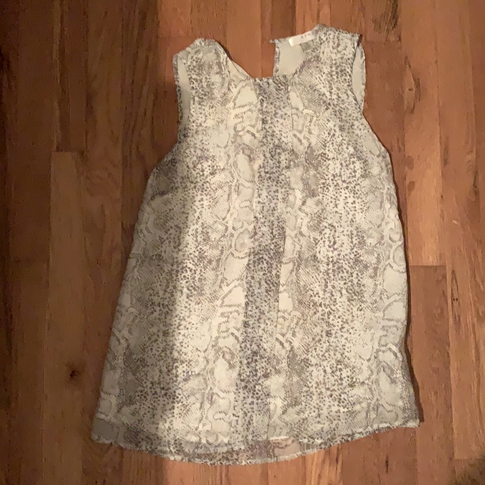 Snakeskin tunic
